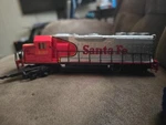 Bachmann 63502 Ho Scale Santa Fe Emd Gp 40 Diesel Locomotive #6067. Fixed Price $15.00.