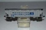 Scale Ahm Naugatuck Plastic Quad Bay Covered Hopper 15256 C37543. Fixed Price $17.99.