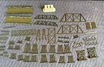 Huge 55 Pieces Lot Ho Scale Trestle Truss & Atlas Plate Girder Bridges. Fixed Price $19.99.