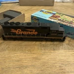 Athearn 4725 GP40-2 Rio Grande #3104. Fixed Price $72.09.