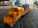 Vintage Ho Scale Mehano Santa Fe SD40 #5707 Diesel Locomotive #2. Fixed Price $18.19.