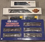 Lot Scale Reading T1 4-8-4 #2102, Rbmn 4-6-2 #425, Passenger Set, Hoppers. Fixed Price $1500.00.