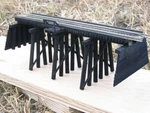 Ho Scale Model Railway Wood Trestle Bridge 7" Long 2.25" High. Fixed Price $46.97.