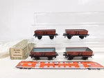 EB760-0, 4X Trix Express H0 Dc 101.4OZ 20/75 Sheet Metal Low Halle Drg 1X Box. Fixed Price $89.65.