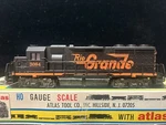 Atlas GP-40 Ho Scale Diesel Locomotive Rio Grande Black #3084 Model Train (new). Fixed Price $71.99.