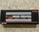 Marklin 88606 Z Scale Santa Fe F7 A-b Diesel Locomotive. Fixed Price $250.00.