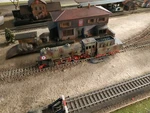 Marklin - 3005, Wwii Military Steam Engine 23014, Scale Ho. Fixed Price $125.00.