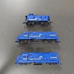Life-like Scale Conrail Train Locomotives And Caboose #7941 #7942 #18629. Fixed Price $59.95.