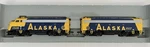 Athearn Ho 8033 F7A/F7B Set Arr Alaska A-powered B-dummy Dc #1508,1517. Fixed Price $199.99.