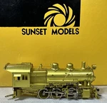 Sunset Models Brass Ho Prestige Series Prr 0-6-0 B6SB Unpainted Steam Engine. Fixed Price $135.00.