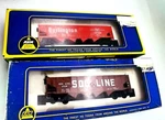 Vintage Ahm Elrctric Train Railroad Cars 800 Line 470S & Burlington 172700. Fixed Price $18.95.