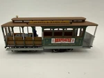 Bachmann Ho Train San Francisco Cable Car Powell Mason 41-0605 G2 Beefeater. Fixed Price $24.99.
