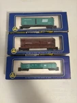Lot Of 3 New Ahm Ho Scale 5275G Cattle CAR5278E Gondola 5279I Box Penn. Fixed Price $15.00.