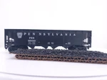 *read* Ahm Scale 70 Ton Quad Hopper W Coal Load Pennsylvania Prr 665000 Train. Fixed Price $5.95.