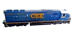 Athearn 8663 Csx Ho Powered Engine-used -tested. Fixed Price $79.99.