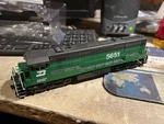 Rivarossi Bn U28C 5651 (ho, Dcc No Sound, Used). Fixed Price $119.99.