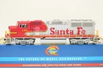 Athearn Ho Scale Atsf Santa Fe Emd GP60M Diesel Locomotive #148 Dcc Ready. Fixed Price $138.00.