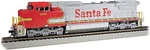 Bachmann Dash 8-40CW Atsf #856 Dcc And Sound Ho Scale Model Train Diesel. Fixed Price $407.90.