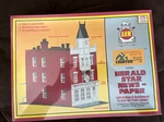 Colonial Church # 15804 By Ahm 1/87 Scale Model New In Box Ho Lighted, Steeple. Fixed Price $29.99.