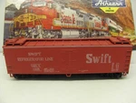 Athearn 40' Swift Refrigerator Line -srlx #4208 Ho Scale Pre-owned. Fixed Price $14.00.