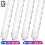 8FT T8 R17D Led Shop Lights 6000K 72W F96T12 Cw Rotate Tube Bulbs. Fixed Price $321.99.