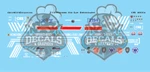 Csx ES44AH Honoring Our Law Enforcement Scale Decal Set Walthers Intermount.... Fixed Price $12.97.