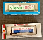 Ho Scale Vintage Box Cars Life-like Vlasic (8421) & Ahm Rath's Blackhawk Ham. Fixed Price $29.36.