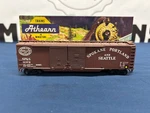 Athearn Ho Spokane Portland & Seattle #11373 50 Double Door Box Car 154. Fixed Price $24.99.