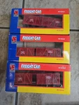 Ho Lot 3 Life-like #8582 Swift 40' Cattle Stock Car #72221 In Orig Box. Fixed Price $15.99.