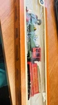 Tyco 1890 "ten Wheeler" Santa Fe Lighted" 233 Nib. Fixed Price $85.00.