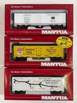 Mantua Ho Scale Reefer Cars Plus. Fixed Price $35.00.