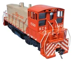 Athearn Ho Powered Kcs / Sf SW1500 Diesel Switcher Engine. Fixed Price $58.50.