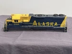 Rare Athearn Alaska Diesel GP38-2 Custom Weathered Prototype Shell W/ Glass Ho. Fixed Price $34.99.