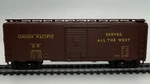 Ho Athearn Union Pacific 40 Boxcar 3-1037 Kit Plastic Wheels. Fixed Price $13.99.