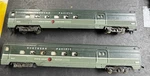 Gilbert Ho Gauge #33540 Northern Pacific Coach Passenger Cars 2 Pcs.. Fixed Price $69.99.