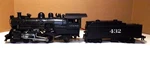 Ho Mdc Steam Engine Santa Fe 4-4-2 All Metal. Fixed Price $165.99.