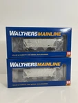Walthers Scale 39' Trinity 2-BAY Covered Hopper Arkansas Oklahoma Lot Of. Fixed Price $73.99.