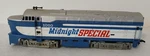 Vintage Tyco Midnight Special 1060 Diesel Locomotive Ho Scale. Fixed Price $20.00.