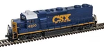 Atlas 40005900 Csx "YN3" Silver Series GP39-2 Diesel Locomotive #4314. Fixed Price $121.11.