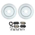 Hella Rear Rotors Akebono Euro Ceramic Disc Brake Pads Kit For Range Rover Sport. Fixed Price $294.95.