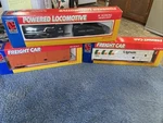 Life-like Trains -union Pacific Powered Locomotive Ho Scale + 2 Cars Nos. Fixed Price $50.00.