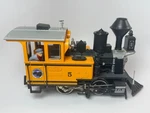 Rare Yellow Lgb G-scale 2117D Lake George & Boulder 0-4-0 Steam Engine #5. Fixed Price $427.49.