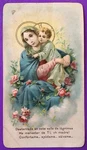 Santino Holy Card, Mary And Jesus - Ref. 9734. Fixed Price $26.60.